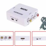 Mini HDMI to AV/ RCA HD Video Converter 1080p