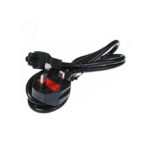 AC 3 Pin Laptop Notebook Adapter Power Cord Cable with fuse