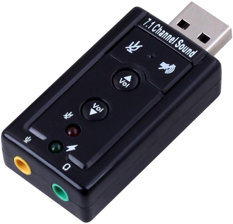 USB Sound Card 7.1 Audio Adapter With Mic -Exclusive offer - Image 2