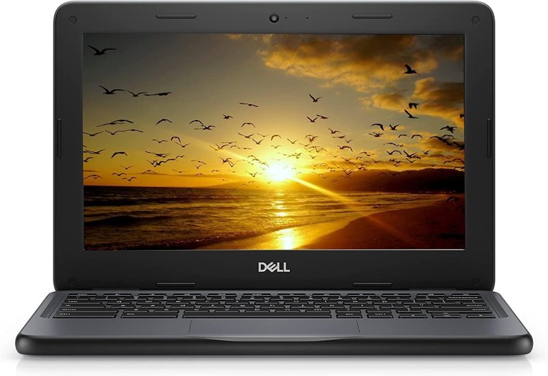 DELL Chromebook 3180 Laptop Computer, 11.6 Inch Laptop PC, Intel Celeron N3060, 4GB RAM, 16GB SSD, Web Camera, Wi-Fi, Bluetooth, HDMI, Chrome OS, Refurb