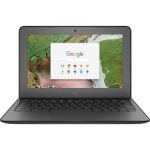 HP Chromebook 11 G6 EE, Intel Celeron Dual N3350 , Storage 4GB RAM/16GB SSD, TYPE C, WIFI, Bluetooth, Camera , Chrome OS, Black Refurb